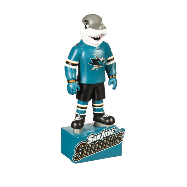 Diseño de mascota de la estatua del jardín de los San Jose Sharks