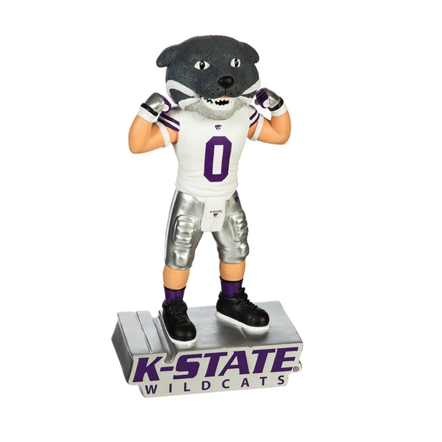 Diseño de mascota de estatua de jardín de los Kansas State Wildcats