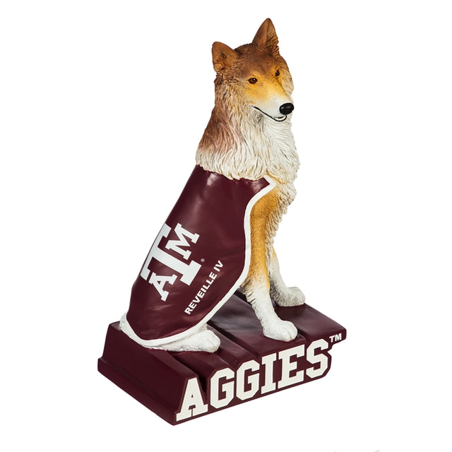 德克萨斯 A&amp;M Aggies 花园雕像吉祥物设计