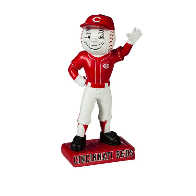 Diseño de mascota de la estatua del jardín de los Cincinnati Reds