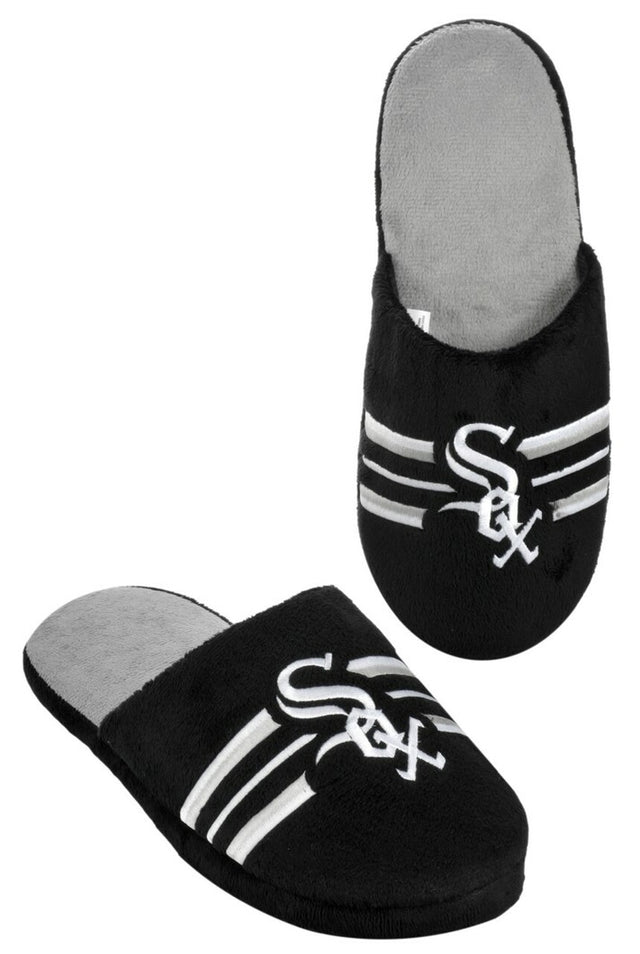 Chicago White Sox Slippers - Mens Stripe (12 pc case) CO