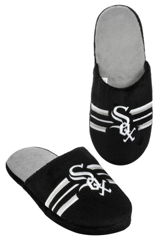 ~Chicago White Sox Slippers - Mens Stripe (12 pc case) CO~ backorder