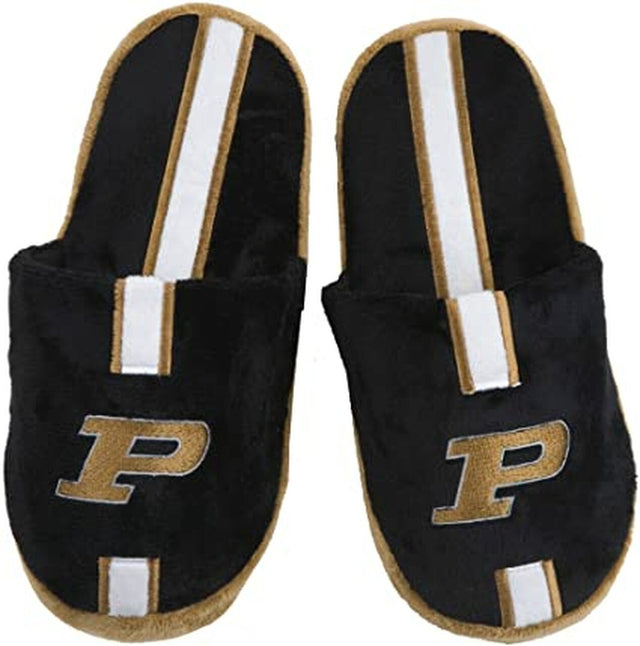 Pantuflas Purdue Boilermakers - Rayas para hombre (caja de 12 piezas) CO