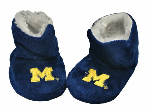 ~Michigan Wolverines Slippers - Baby High Boot (12 pc case) CO~ backorder