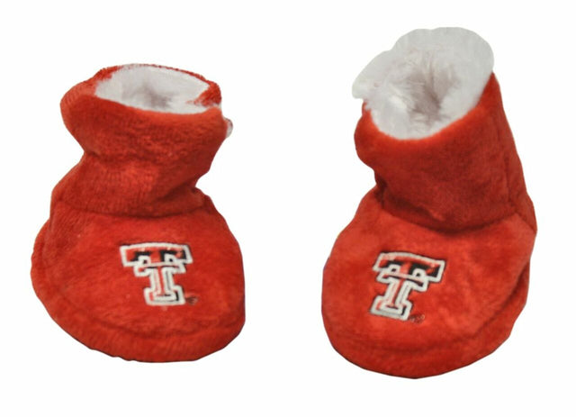 Pantuflas Texas Tech Red Raiders - Bota alta para bebé (caja de 12 piezas) CO