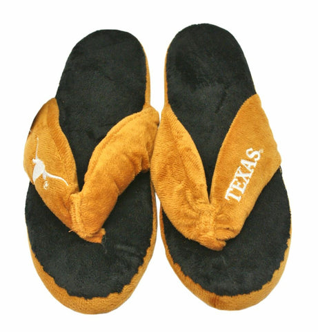 ~Texas Longhorns Slippers - Womens Thong Flip Flop (12 pc case) CO~ backorder