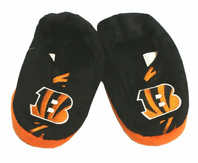 Cincinnati Bengals Slippers - Youth 4-7 Stripe (12 pc case) CO