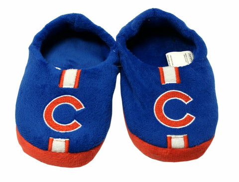 Chicago Cubs Slippers - Youth 4-7 Stripe (12 pc case) CO