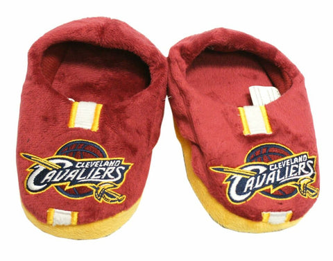 ~Cleveland Cavaliers Slippers - Youth 4-7 Stripe (12 pc case) CO~ backorder