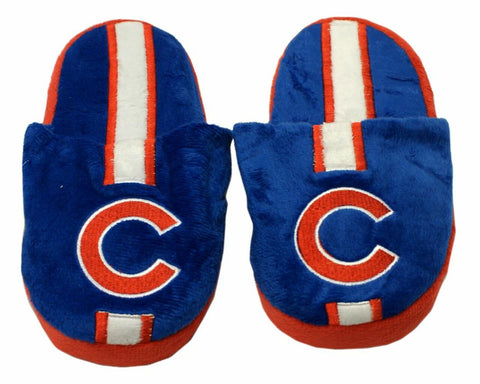 Chicago Cubs Slippers - Youth 8-16 Stripe (12 pc case) CO