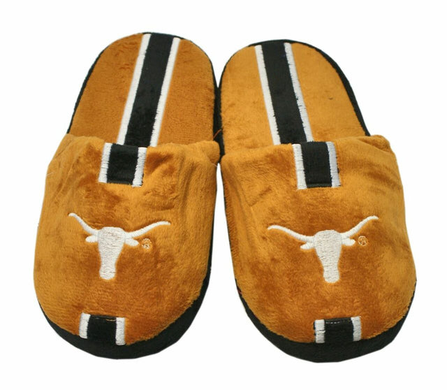 Texas Longhorns Slippers - Youth 8-16 Stripe (12 pc case) CO