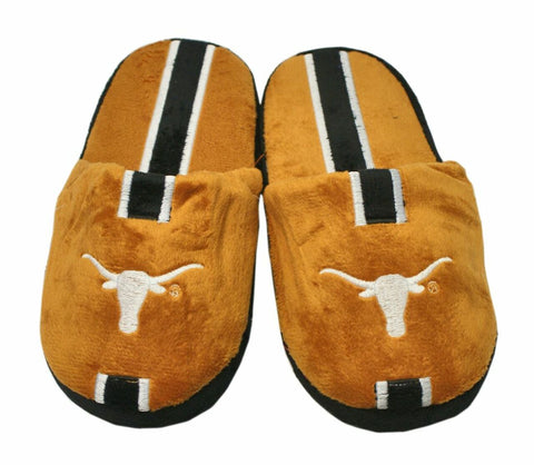 ~Texas Longhorns Slippers - Youth 8-16 Stripe (12 pc case) CO~ backorder