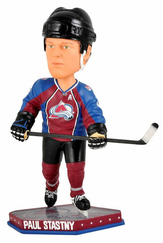 Colorado Avalanche Paul Stastny Forever Collectibles Bobblehead - Rink Base CO