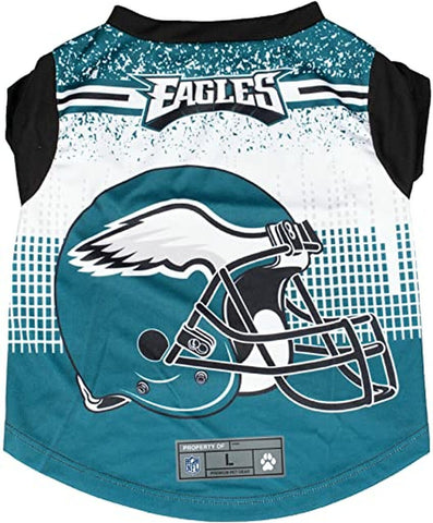 Philadelphia Eagles Pet Performance Tee Shirt Size L