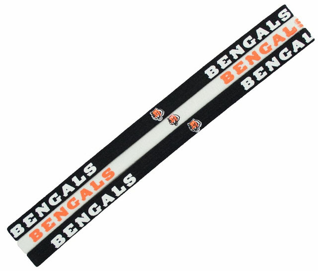 Cincinnati Bengals Elastic Headbands