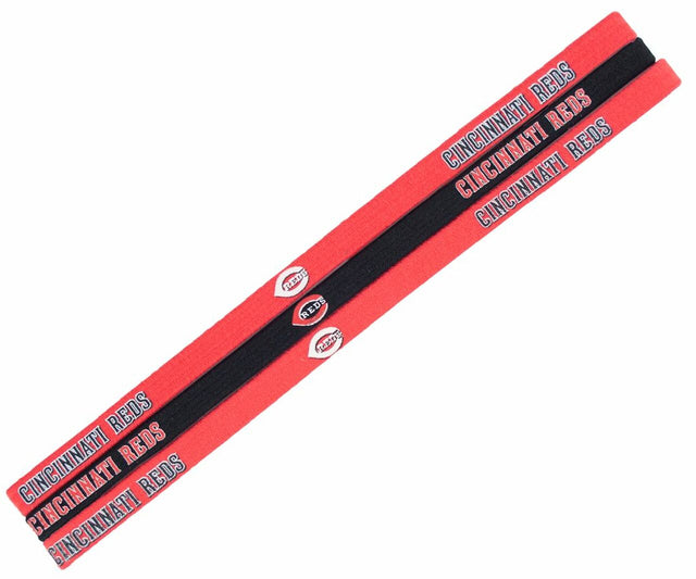 Cincinnati Reds Elastic Headbands