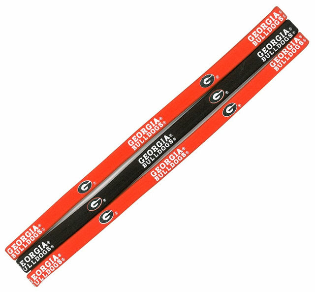 Georgia Bulldogs Elastic Headbands