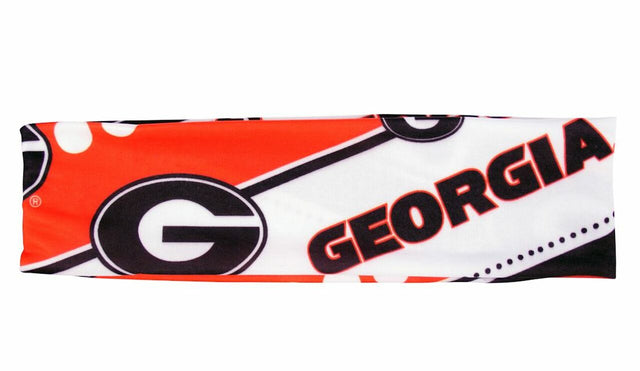 Georgia Bulldogs Stretch Patterned Headband