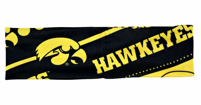 Diadema elástica con estampado de Iowa Hawkeyes