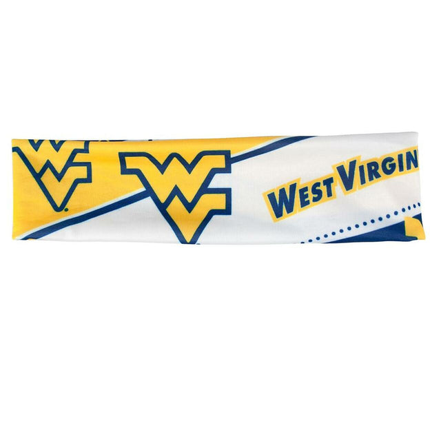 Diadema elástica con estampado de los West Virginia Mountaineers