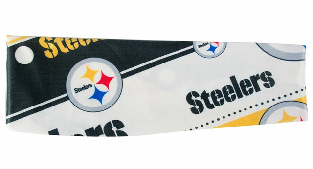 Diadema elástica con estampado de los Pittsburgh Steelers