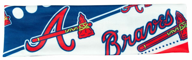 Diadema elástica con estampado de los Atlanta Braves