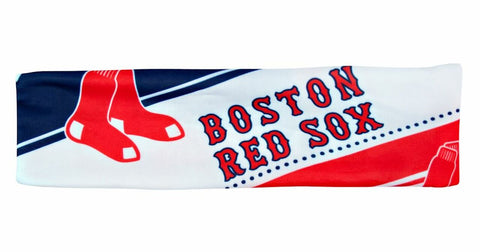 ~Boston Red Sox Stretch Patterned Headband - Special Order~ backorder