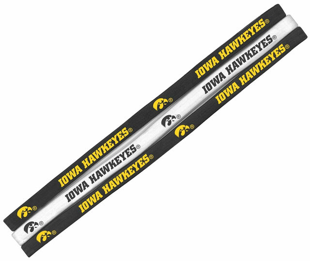 Cintas elásticas para la cabeza de Iowa Hawkeyes