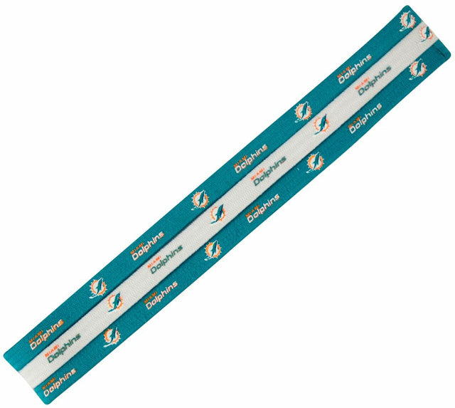 Miami Dolphins Elastic Headbands