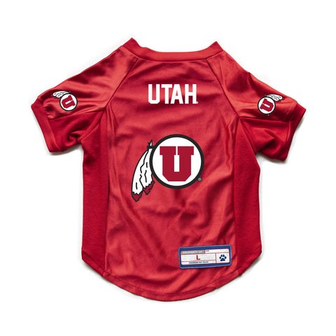 ~Utah Utes Pet Jersey Stretch Size Big Dog - Special Order~ backorder