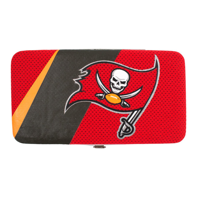 Cartera de malla con diseño de los Tampa Bay Buccaneers