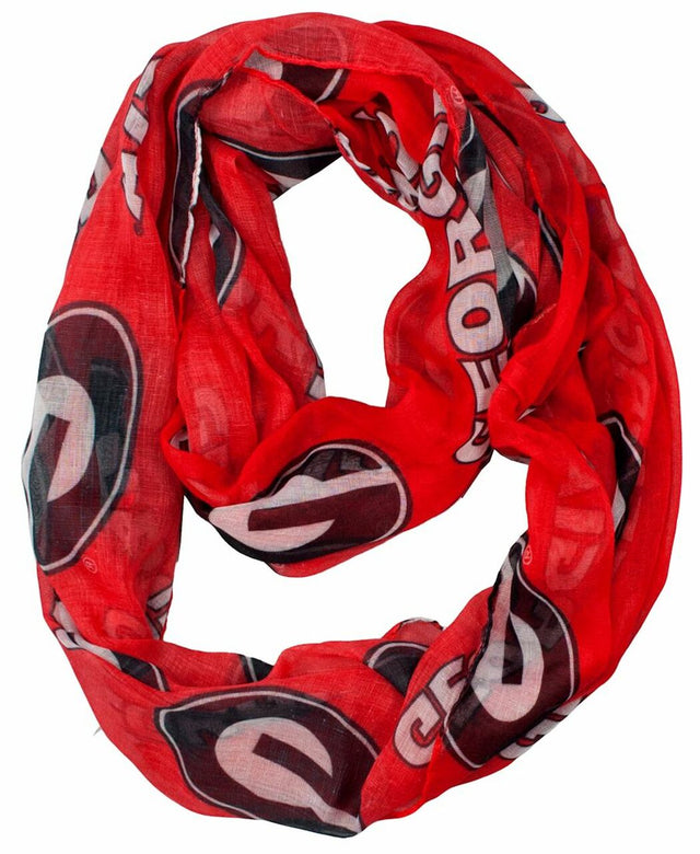 Georgia Bulldogs Infinity Scarf