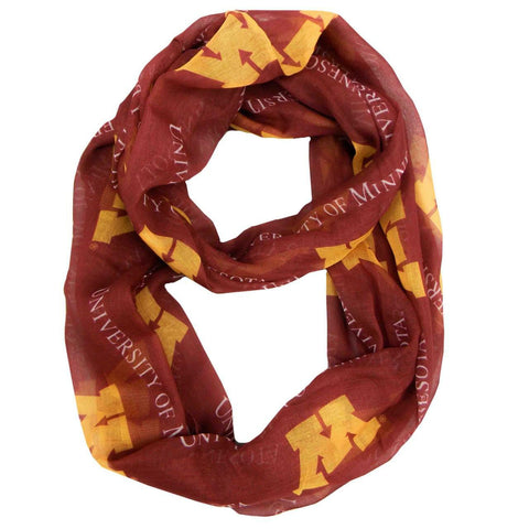 ~Minnesota Golden Gophers Scarf Infinity Style - Special Order~ backorder