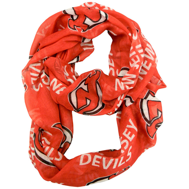 New Jersey Devils Scarf Infinity Style