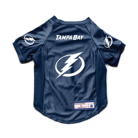 ~Tampa Bay Lightning Pet Jersey Stretch Size L - Special Order~ backorder