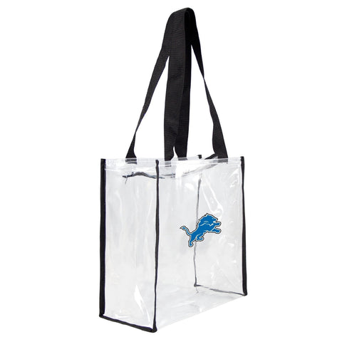 ~Detroit Lions Clear Square Stadium Tote - Special Order~ backorder
