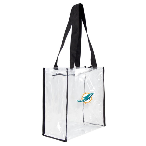 ~Miami Dolphins Clear Square Stadium Tote - Special Order~ backorder