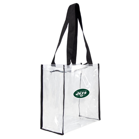 ~New York Jets Clear Square Stadium Tote - Special Order~ backorder
