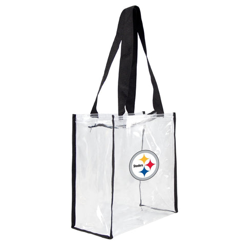 ~Pittsburgh Steelers Clear Square Stadium Tote~ backorder