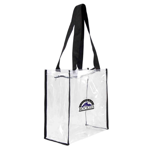 ~Colorado Rockies Clear Square Stadium Tote - Special Order~ backorder