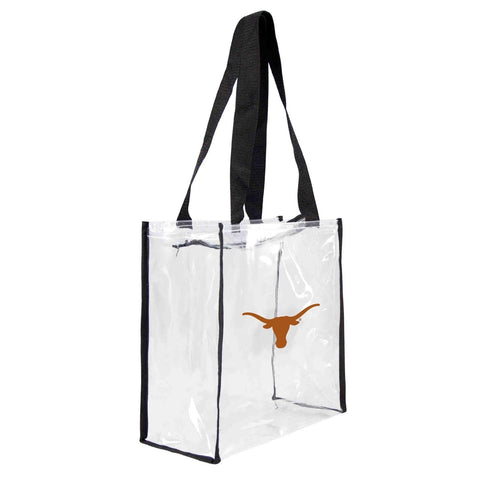 ~Texas Longhorns Clear Square Stadium Tote - Special Order~ backorder