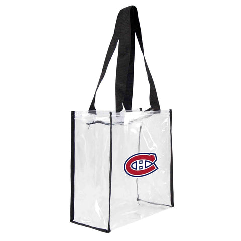 ~Montreal Canadiens Clear Square Stadium Tote - Special Order~ backorder