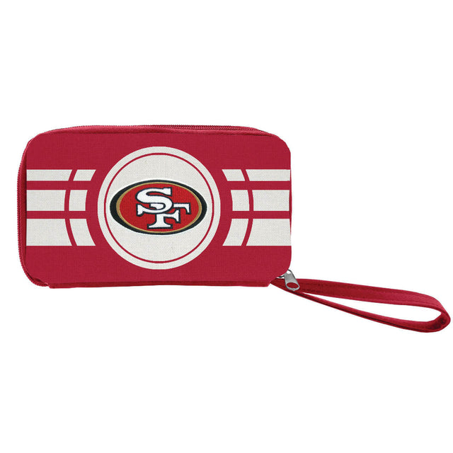 Cartera con cremallera Ripple de los San Francisco 49ers