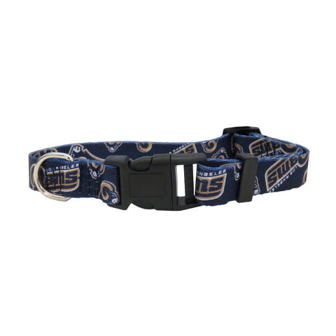 ~Los Angeles Rams Pet Collar Size M - Special Order~ backorder