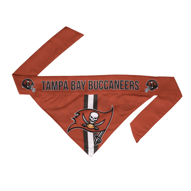 Bandana para mascotas de los Tampa Bay Buccaneers, talla L, descontinuada