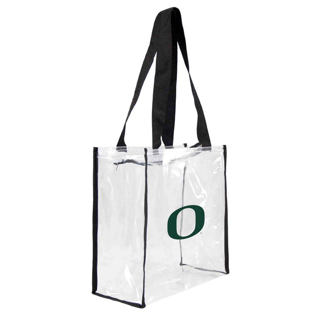 Bolsa de estadio cuadrada transparente de los Oregon Ducks