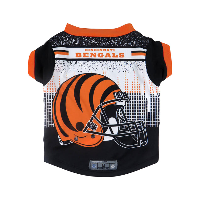 Cincinnati Bengals Pet Performance Tee Shirt Size L