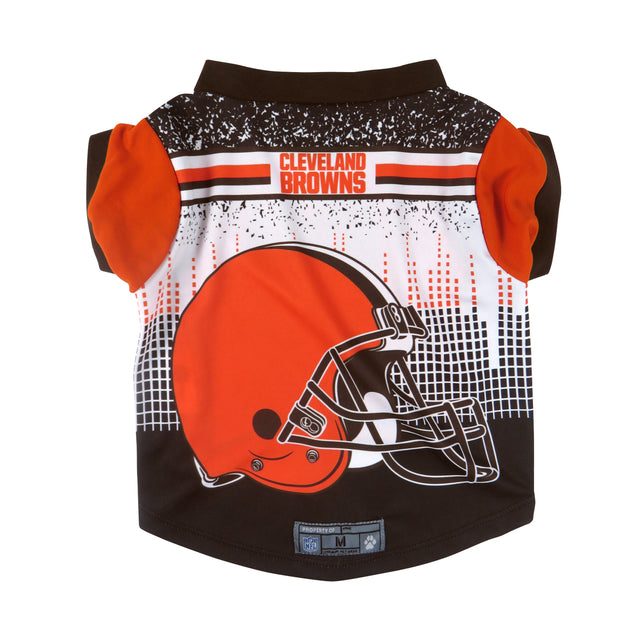 Camiseta de rendimiento para mascotas de los Cleveland Browns, talla XS