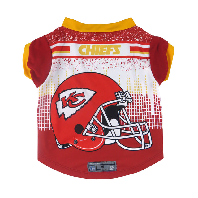 Camiseta de rendimiento para mascotas de los Kansas City Chiefs, talla XS