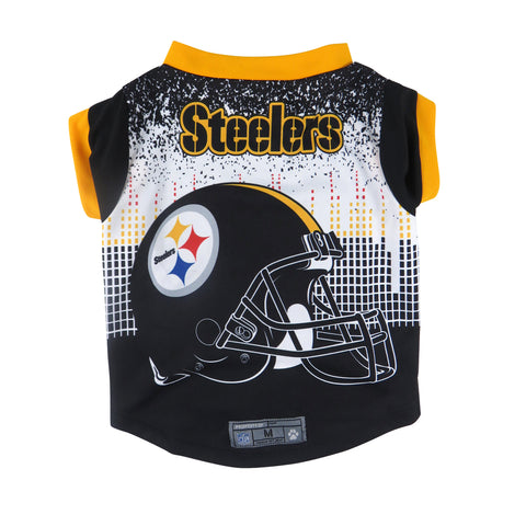 ~Pittsburgh Steelers Pet Performance Tee Shirt Size L~ backorder